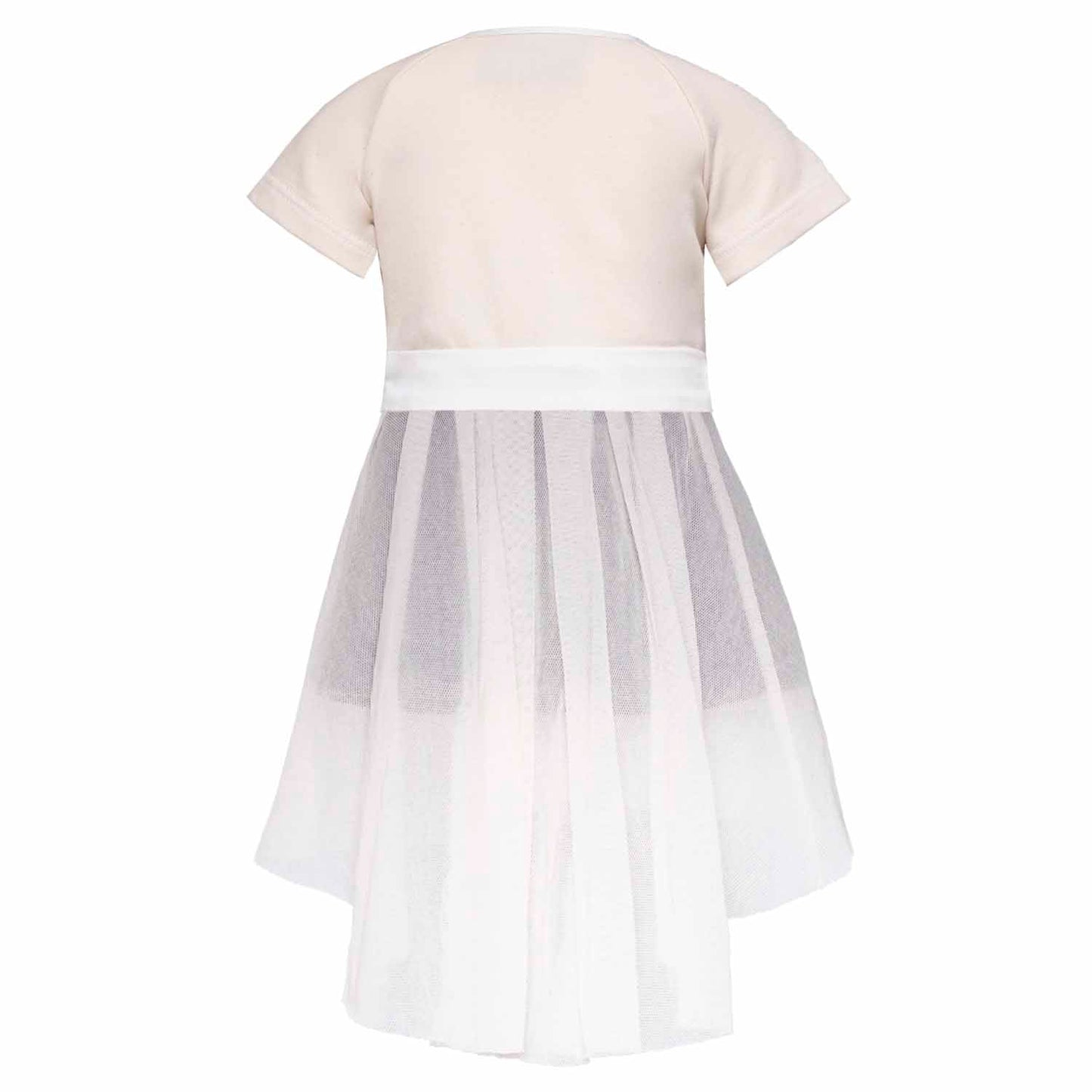 Cute Baby Dress in White-2